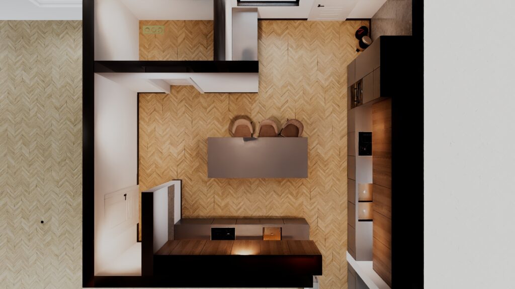 Design solution for a small house space